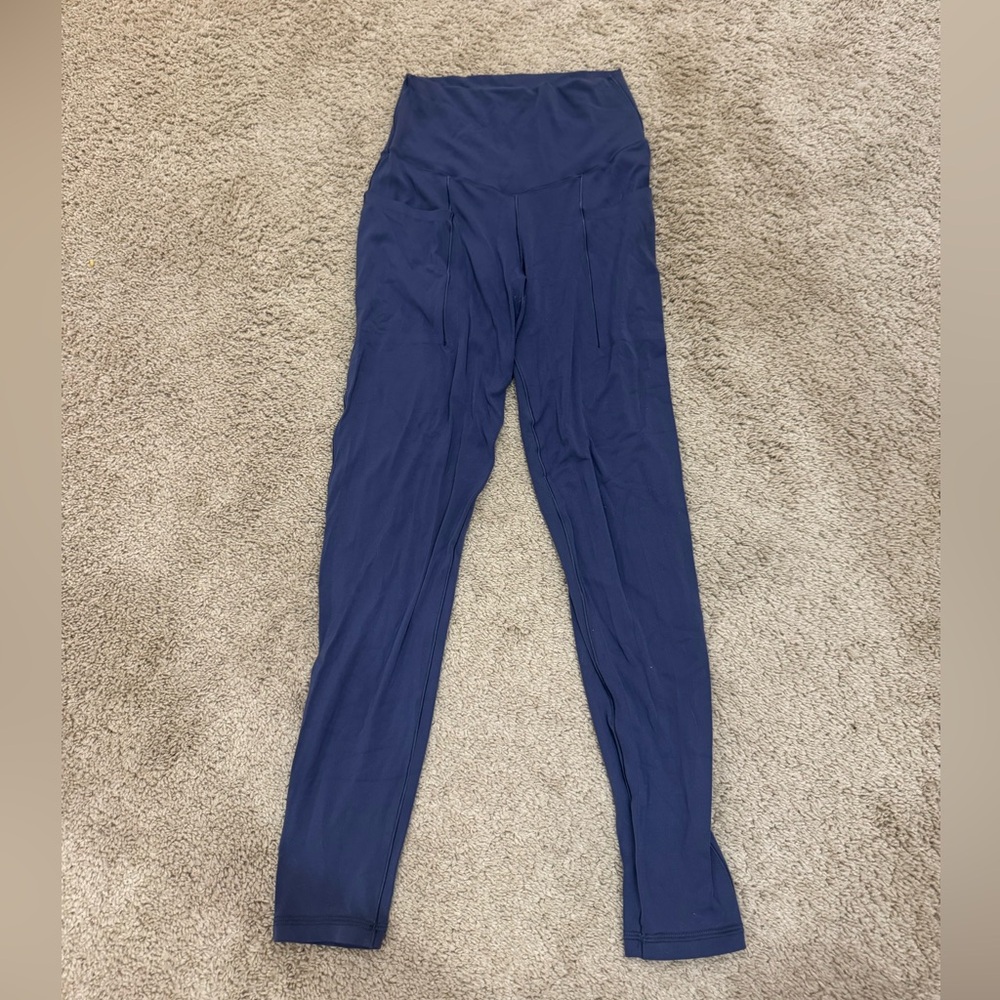 aerie Navy High-Rise Leggings